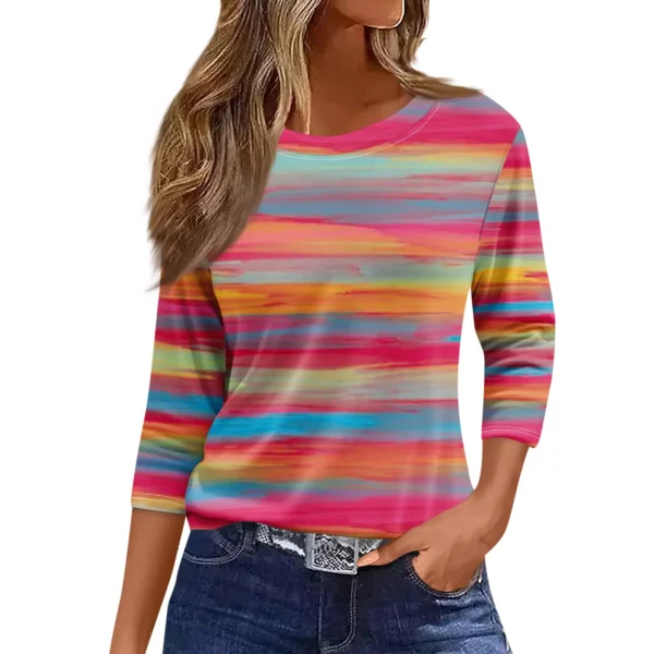 ladies long-sleeved T-shirt